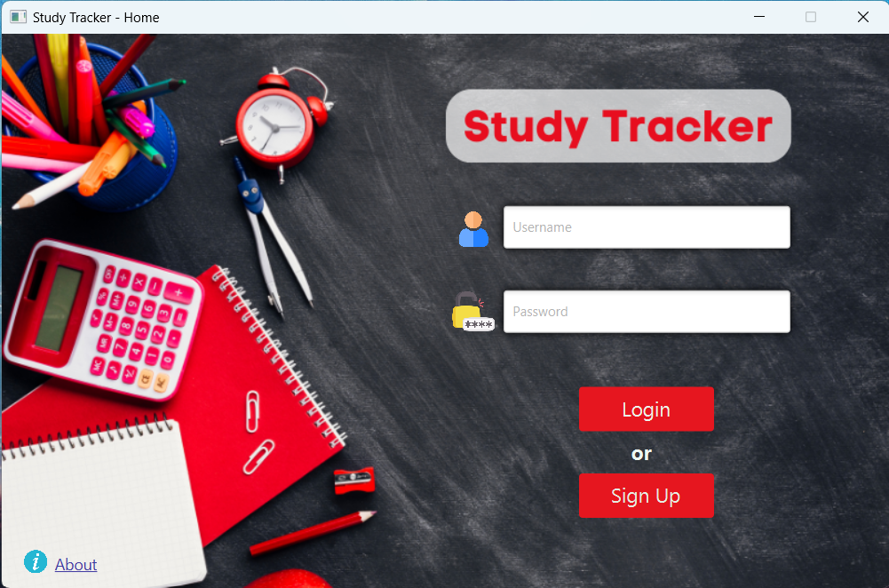 Study Tracker Screenshot 2